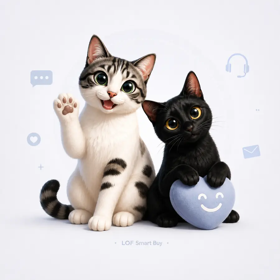 Mascotes da LOF Smart Buy